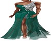 GREEN SILVER GOWN