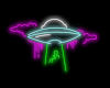 Neon Alien Abduction