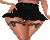 Black Bow Tattoo Skirt