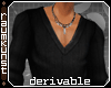 (RK) Black sweater