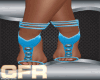 blue sexy heels