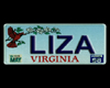 (bamz)Liza name plate
