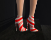 Candy Striped Shoes