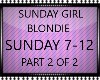 SUNDAY GIRL- BLONDIE 2