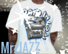 WHITE PAID TEE