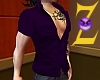 *Z* Purple Muscle Shirt