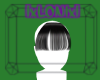 [L] Addon Bangs Black