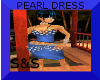 [S&S] PEARL BLUE DRESS