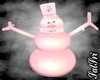 Kawaii Pink Snowman
