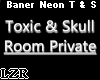 Banner Neon Toxic & Skul