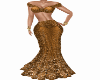 J*Elegant Gold Dress