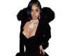 Moschino Fur Black