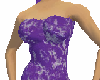 (e) purple corset