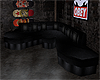 ❥ Black Couch