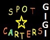 Carter floor sign