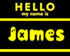 James Nametag