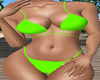 Bright Green Bikini