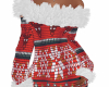 E* Christmas Dress M