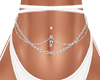 SILV 'P' CHAIN PIERCING