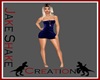 JK Party Dress Blue