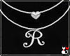 *Necklace R Heart