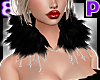 Feather Chain Collar/BK