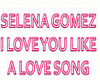 Selena Love Song dubstep