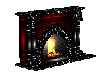 Red Glow Fireplace