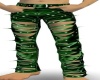 Green Punk Pants