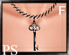 {PS} Key Blk Necklace F