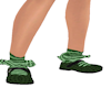 Green Shoes W Socks