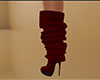 Red Slouch Boots (F)