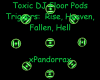 Toxic Green DJ Floor Pod