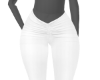 Diva Flare White Pants