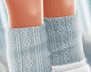 CA Blue Wool Boots