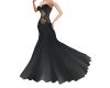 Black Lace Gown