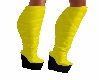 yellow leather boots