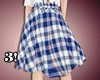 3! Plaid School Skirt