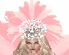 Pink Feathers Crown