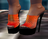 Orange Dancing Shoes