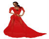 RED LACE GOWN