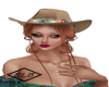 Cowgirl Lt Tan Hat