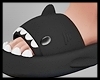Black  Shark Slippers.