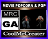 MOVIE POPCORN & POP