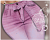 S! Pink Jeans Bow RLL