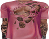 Pink Ripped Top