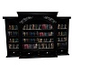 bookcase w/books