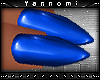 Y| PVC Nails [Navy Blue]