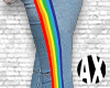 Ⓐ Rainbow Jeans