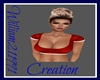 Red Santa Top